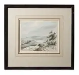 Six views of the lake district by Robert Ker Porter, Pen, ink and wash Each variously inscribed The largest, sold Oct 2023
