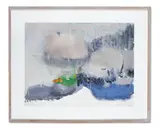 Quinson by Pierre Humbert, Watercolour, sold Oct 2023
