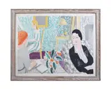 The school room by Vanessa Bell, Lithograph printed in colours, sold Oct 2023