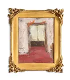 Interior by Lady Sarah Chatto, 2010, Oil on canvas, sold Oct 2023