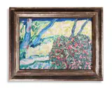 The blossom tree by William Crozier, 1984, Acrylic on paper, sold Oct 2023