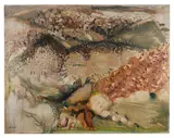 La vallee du jabron no. 1 by Pierre Humbert, Oil on canvas, sold Oct 2023