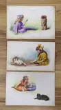 Children with by Charles Thomas Howard, watercolor, sold Mar 2024