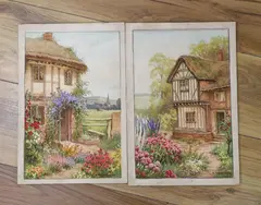 ‘Cottage at Bury by William Affleck, watercolor, sold Mar 2024