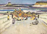 Impressionist by Ross Foster, oil on canvas board, sold Mar 2024