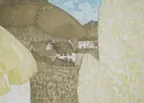 Marlborough Downs by John Brunsden, etching and aquatints, sold Feb 2024