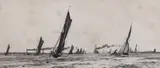 A Fair Wind and an Ebb Tide by William Lionel Wyllie, etching, sold Feb 2024