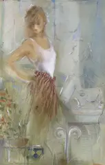 Heightened by Janet Treby, pastel, sold Feb 2024