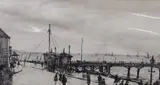 Deal Pier 1920-30 by Muirhead Bone, ink and wash, sold Feb 2024