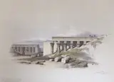 Colour lithograph by David Roberts, lithograph, sold Feb 2024