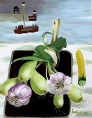 Giclée print by Mary Fedden, print, sold Feb 2024