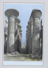 Colour lithograph by David Roberts, lithograph, sold Feb 2024