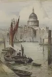 St Paul by Robert Herdman-Smith, etching, sold Feb 2024