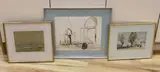 Including Cretan view and Welsh mist by Patrick Hamilton, watercolor, sold Jan 2024