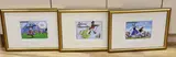 Each by Peter Brookes, pencil, sold Jan 2024