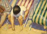 The Hidden Shell by Tony Blackwell, oil on canvas, sold Jan 2024