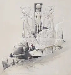 Colour lithograph by David Roberts, lithograph, sold Jan 2024