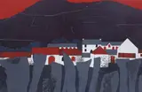 s proof colour screenprint, by David Humphreys, screenprint, sold Jan 2024