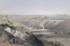 Jerusalem by David Roberts, lithograph, sold Jan 2024