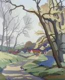 Early Spring by Eric Slater, giclee, sold Jan 2024