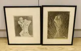 De Schichtige by Hein von Essen, pencil, sold Jan 2024