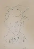 The Dovelike Eyes on the Bride by Salvador Dalí, etching, sold Jan 2024