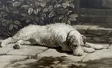 A Place In The Sun by Herbert Dicksee, etching, sold Jan 2024