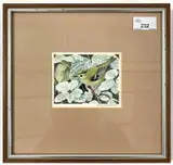 Goldcrest by Robert Gilmor, watercolour, sold Apr 2024
