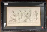 After Albert Bertel Thorvalsden by Mori Ferdinando, engraving, sold Apr 2024