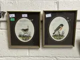 A Wren and Stonechat by Peter Hayman, watercolour and gouache, sold Apr 2024