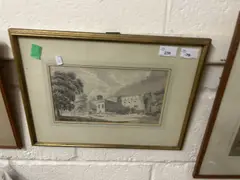 Orwell Church, Suffolk,1796 by Sir George Beaumont, 7th Baronet, watercolour, sold Apr 2024