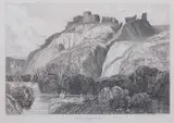 Chateau Gaillard, South West View by John Sell Cotman, engraving, offered Mar 2024