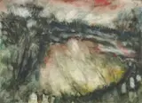Landscape at Wickmere by Leslie Marr, Watercolour, mounted, unframed, sold Mar 2024