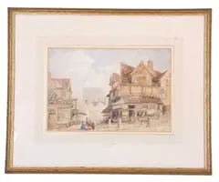 Norwich by Thomas Lound, watercolour, sold Mar 2024