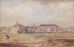 s label upon the backboard by William Joy, 1833, watercolor, offered Mar 2024