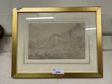 Wash drawing by Sir George Beaumont, 7th Baronet, watercolor, sold Mar 2024