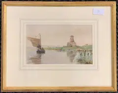 Untitled by Miller Smith, watercolour, sold Mar 2024