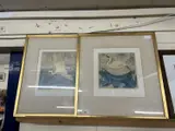Brown Bird Flying by Anna Pugh, pencil, sold Feb 2024