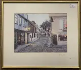 Elm Hill by Margaret Glass, pencil, sold Feb 2024
