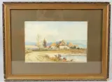 A Summer Day on a Surrey Common by Sophia Sinclair, watercolour, sold Jul 2026