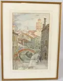 View of Venice by Thomas Matthews Rooke, 1907, watercolour, sold Jul 2026
