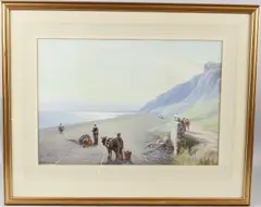 Weed for the Plots Branscombe by John White, watercolour, sold Jul 2026