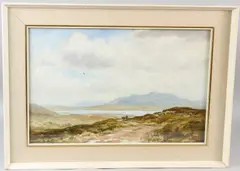 Mulroy Bay - From Above Stream by Frank Egginton, watercolour, sold Jul 2026