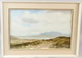 Mulroy Bay - From Above Stream by Frank Egginton, watercolour, sold Jul 2026