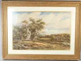Landscape with trees by James Orrock, 1884, watercolour, sold Jul 2026