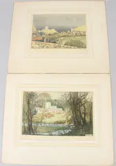 Corfe Castle by Donald Maxwell, print (other), sold Jul 2026
