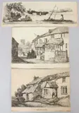 Leskeard Cornwall by Samuel Prout, etching, sold Jul 2026
