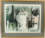 Scotney Castle by John Piper, lithograph, sold Jul 2026