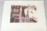 Westminster by Julian Trevelyan, etching, sold Jul 2026