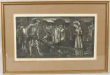 Untitled by Bernard Sleigh, woodcut, offered Jul 2026
